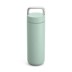 Practical travel mug in mint design. Practical travel mug in mint design.