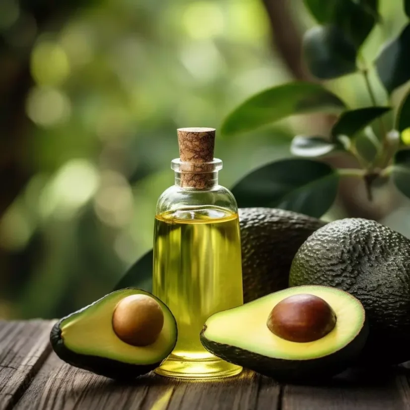 Bouteille d'huile essentielle d'avocat de 10 ml, idéale pour les hommes, produit 100% naturel.