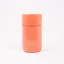 Coral thermal bottle with a capacity of 295 ml on a white background