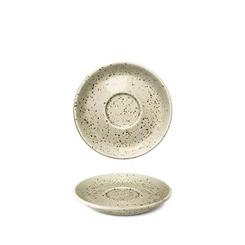 Porcelain saucer from the Lifestyle series by G. Benedicht, 12 cm in diameter.