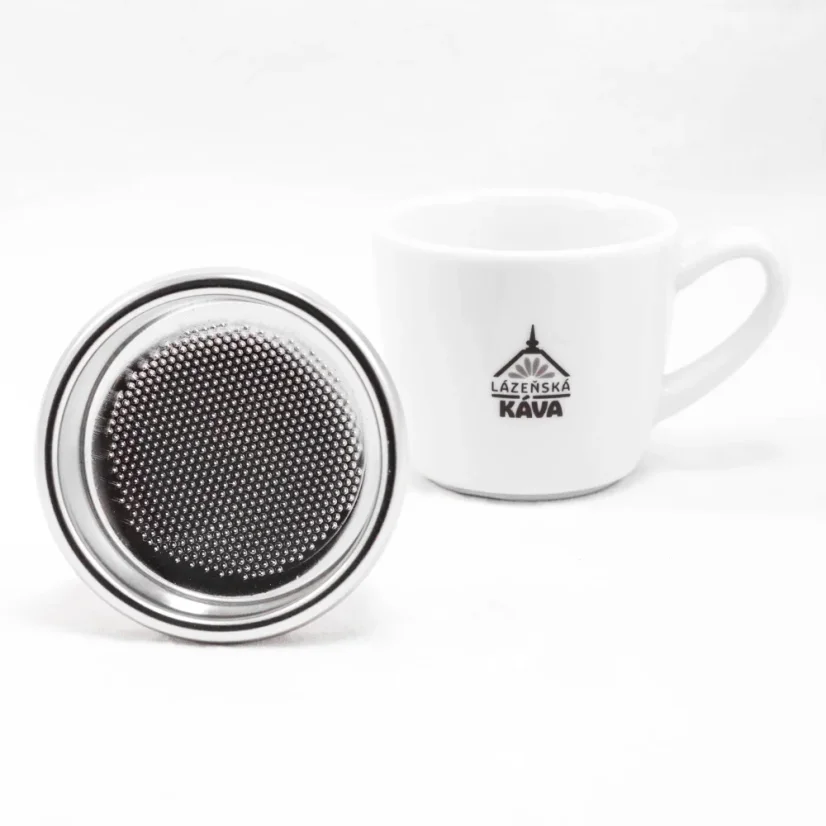 IMS portafilter basket B702TCH24E with a perforated area of 49 mm in diameter, ideal for espresso.