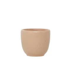 Pomarańczowy kubek do espresso Aoomi Sand Mug A04 o pojemności 80 ml, idealny dla miłośników ristretta.