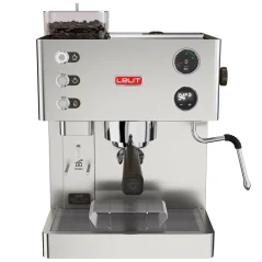 Machine à espresso Lelit Kate PL82T, idéale pour un usage domestique, équipée d'une fonction de nettoyage manuel. Machine à espresso Lelit Kate PL82T, idéale pour un usage domestique, équipée d'une fonction de nettoyage manuel.