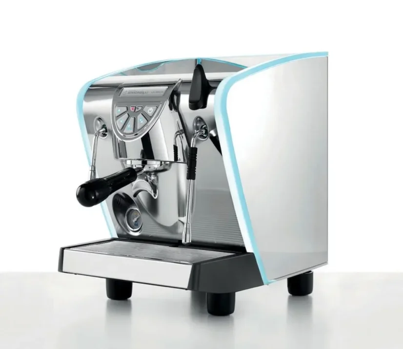 Nuova Simonelli Musica Lux AD espresso machine, designed for home use, is perfect for espresso lovers, without an integrated grinder.