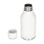 Fehér Asobu Urban Water Bottle utazó termoszpalack 460 ml űrtartalommal, ideális meleg és hideg italok tárolására.