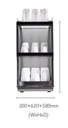 Melitta Cafina XT4 coffee machine, professional automatic, allows for the preparation of cappuccino with the press of a button.