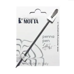 Stylo de barista argenté pour latte art dans un emballage original Stylo de barista argenté pour latte art dans un emballage original