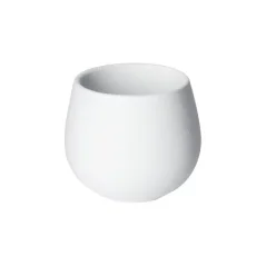 Biely porcelánový degustačný šálka - 150 ml Nutty Tasting Cup s objemom 150 ml, v dizajne Carrara.