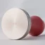 Lelit tamper base with red handle. Lelit tamper base with red handle.