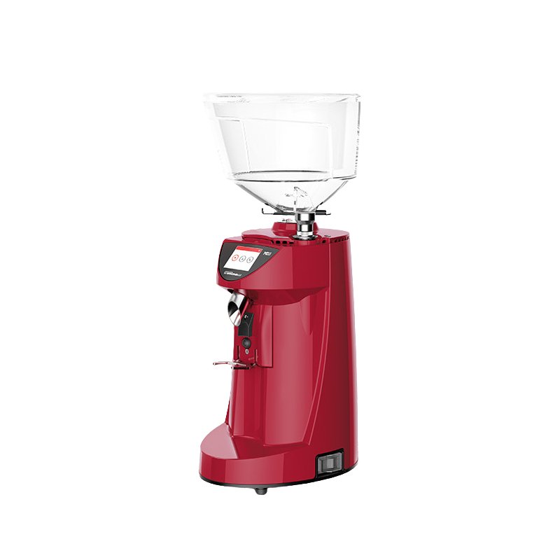 Red electric grinder Nuova Simonelli MDJ.