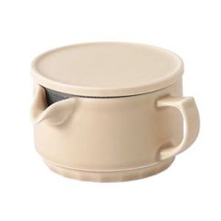 Origami Kyusu tasse à thé beige mat 280ml - japonais traditionnel