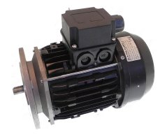 Gearmotor 4/6P 415/400 V 50 Hz, reduzéiert, Getriebemotor mat schwaarzem gerifflelem Kierper, Aluminiumsflansch a Klemmleist uewen Gearmotor 4/6P 415/400 V 50 Hz, reduzéiert, Getriebemotor mat schwaarzem gerifflelem Kierper, Aluminiumsflansch a Klemmleist uewen
