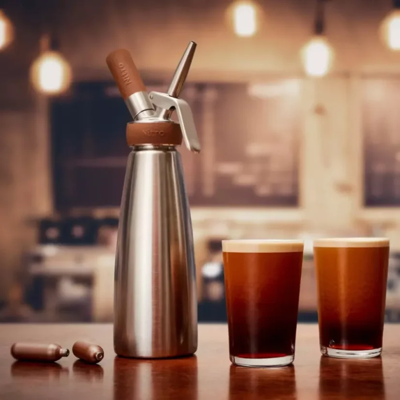 Nitro Whip pressure bottle for preparing cold brew 1.0 l.