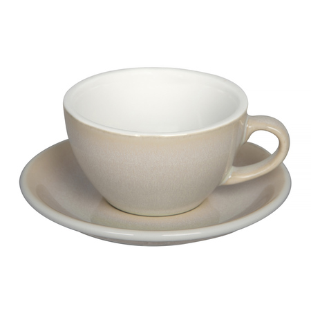 Loveramics Egg - Cappuccino 200 ml Cup and Saucer  - Ivory