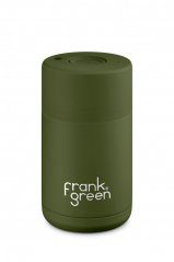 Frank Green Keramic Khaki 295 ml termo hrnček vlastnosti : Dvojitá stena