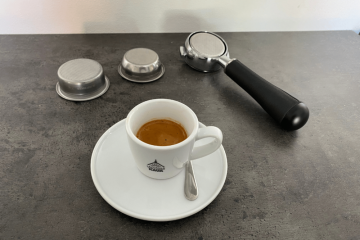Doppelter Espresso und doppio (ml, Gramm, Zubereitung)