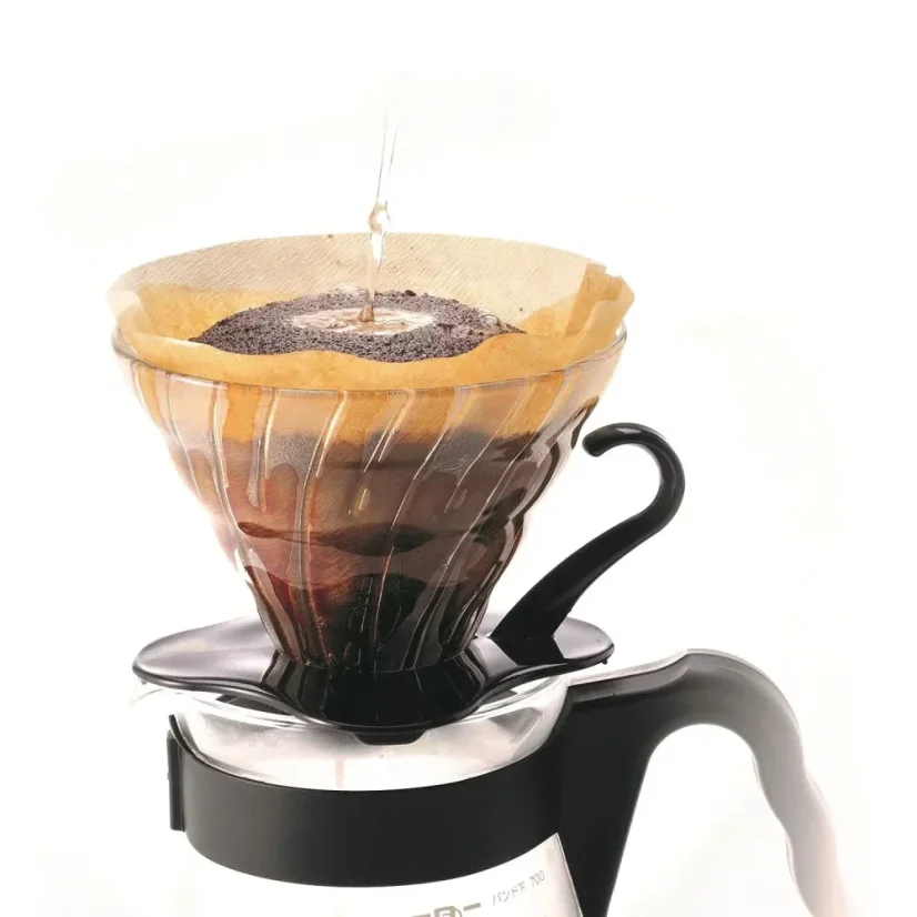 V60-01 en verre noir VDG-01B