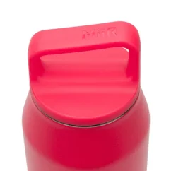 Tasse thermo rose MiiR Wide Mouth de 950 ml, idéale pour les voyages.
