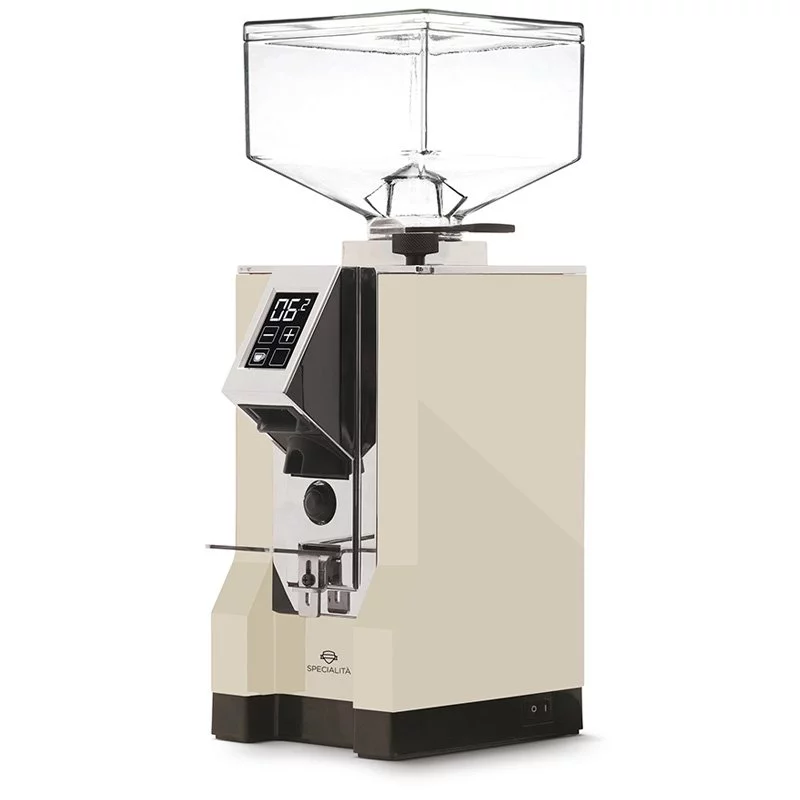 Molino de espresso eléctrico Eureka Mignon Specialita, color crema.