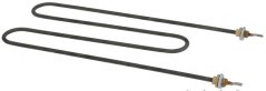 Heizelement 1200W 230V, gebéite Rouerheizspiral mat Metallenner mat Gewand. Heizelement 1200W 230V, gebéite Rouerheizspiral mat Metallenner mat Gewand.