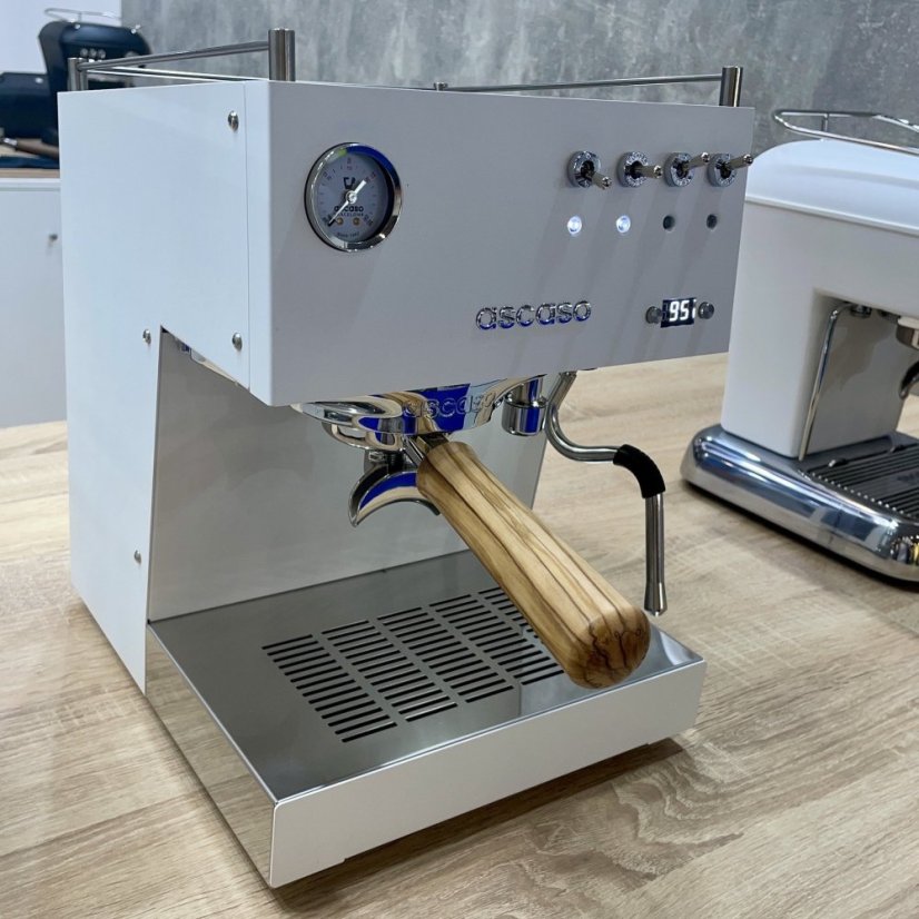 Ascaso Steel UNO PID White&Wood
