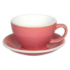 Loveramics Egg - Cafe Latte 300 ml Cup and Saucer  - Berry
