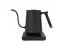 Digitálna rýchlovarná kanvica Timemore Fish Smart Pour Over Thin v čiernej farbe so zdrojom ohrevu na elektrinu, ideálna pre prípravu preliatej kávy.