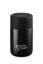 Black ceramic thermos mug from Frank Green with a capacity of 295 ml, ideal for men.