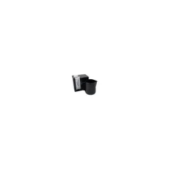 Rhinowares black milk pitcher with a capacity of 950 ml and original packaging on a white background.