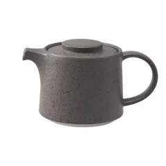 Porcelæn tekande Loveramics Stone i granitfarve med en kapacitet på 600 ml og integreret si.