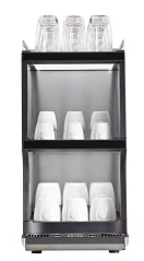 Calentador de tazas Melitta XT CW30 en color blanco con voltaje de 230V, ideal para mantener calientes tus bebidas.