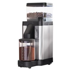 Moccamaster KM5 electric coffee grinder silver