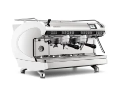 Biely profesionálny pákový kávovar Nuova Simonelli Aurelia Wave