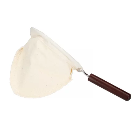 Filtre en tissu avec poignée pour Drip Pot 1 Cup, élégant et pratique pour les amateurs de café préparé à la main.