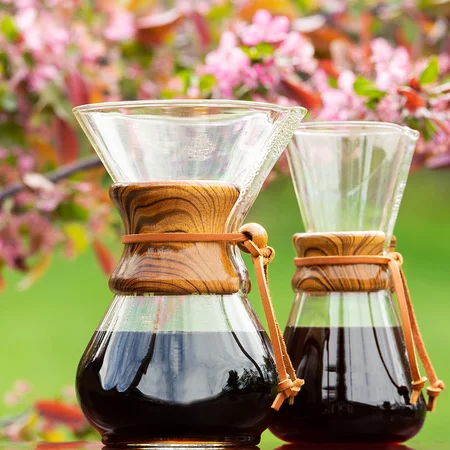 Grâce à cette poignée, votre Chemex obtiendra une belle apparence distinctive.