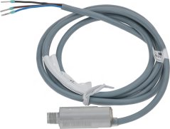 Welle-Sensor Sonda, Aluminiumssonde vum Rotatiounssensor mat Gewand an engem laange groe Kabel mat dräi Draten Welle-Sensor Sonda, Aluminiumssonde vum Rotatiounssensor mat Gewand an engem laange groe Kabel mat dräi Draten