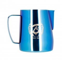 Blue milk jug Barista Space.