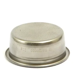 Panier à café en acier inoxydable brossé inversé avec base perforée