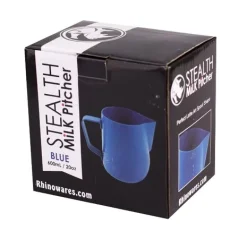 Sinine tefloniga kaetud Rhinowaresi piimakann 600 ml.