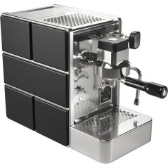 Stone Espresso Mine Black - Handhebel-Espressomaschine mit HX-Wärmetauscher für Zuhause