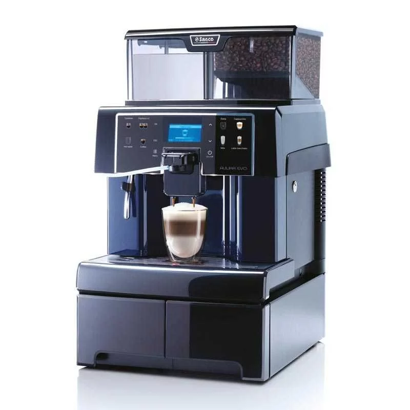 Professional automatic coffee machine Saeco Aulika Evo Top RI is ideal for preparing hot water for tea.