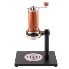 Aram Espresso Maker avec support en acier, Reddish