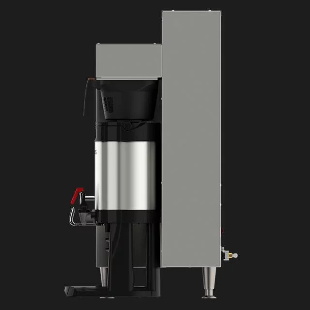 Profesionálny prekapávač Fetco Extractor V+ (CBS-1151) s objemom 5,7 litra, ideálny pre veľké objemy kávy.