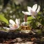 Huile essentielle de Magnolia en flacon de 10 ml, au parfum floral délicat pour l'aromathérapie. Huile essentielle de Magnolia en flacon de 10 ml, au parfum floral délicat pour l'aromathérapie.