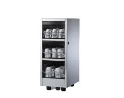 Nahrievač šálok Nuova Simonelli s príkonom 300 W udržuje vaše šálky vždy dokonale teplé.