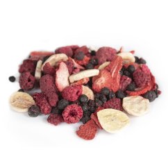 Mischung aus gefriergetrockneten Früchten, 35 g, ideal zum gesunden Naschen.