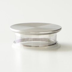 Origami brand stainless steel lid.