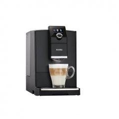 Schwarzer Kaffeevollautomat mit Caffè Latte Nivona NICR 790