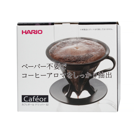Hario Cafeor Dripper schwaarz CFOD-02B