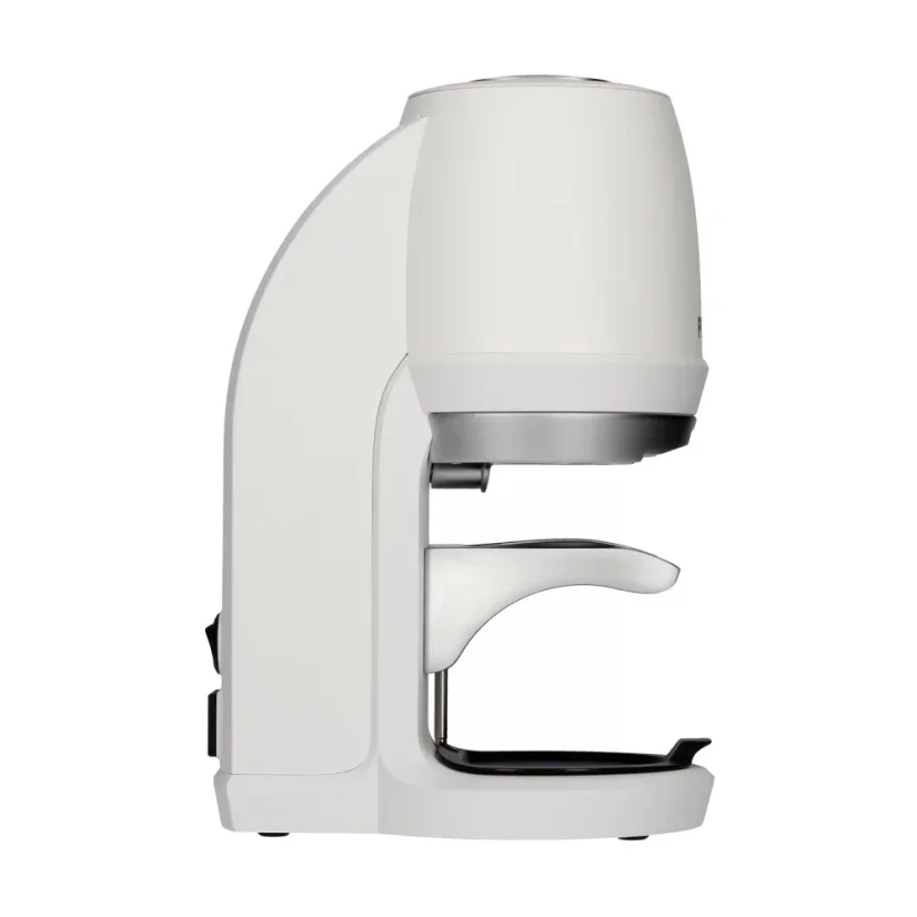 Automatischer Kaffeetamper Puqpress Q2 58,3 mm in Weiß, kompatibel mit Nuova Simonelli Kaffeemaschinen.